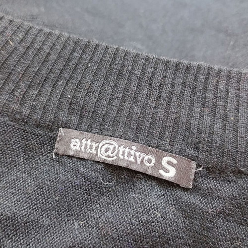 Knitted women's small clothes used pack, black Attrattivo sweater