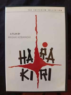Harakiri DVD like new, Masaki Kobayashi, Criterion edition, English subtitles