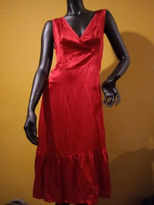 Oltre sleeveless dress red like new size M