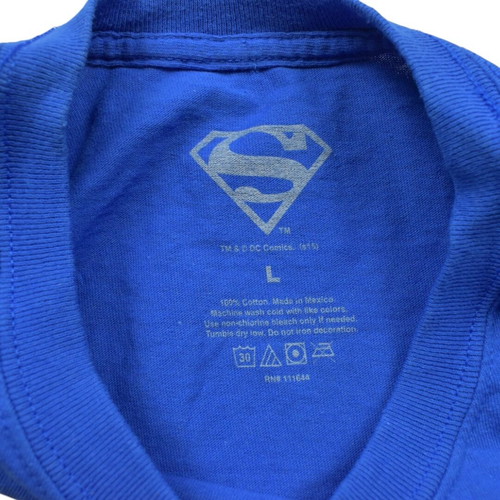 Superman T-shirt used, size Large, 2015