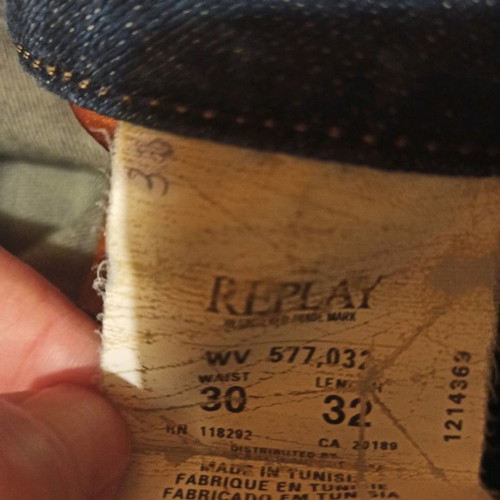 Replay jeans used, size M, low waist