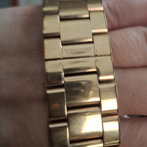 Breeze Bellatrix women's watch used, rose gold stainless steel