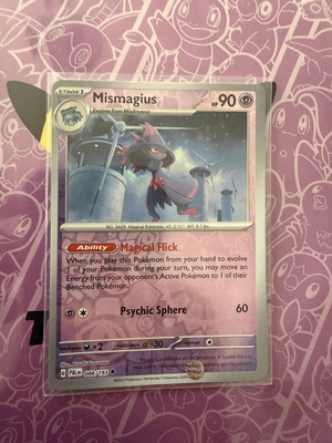 Mismagius Holo 088/193 κάρτα καινούργια Paldea Evolved