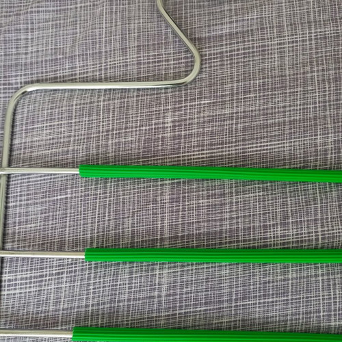 Metal trouser hangers new, set of 2 pieces