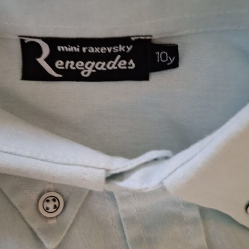 Boys' dress shirts pack of 3 like new, cotton, ages 10-12