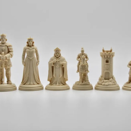 Medieval Style Chess Set new