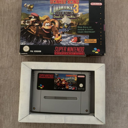 Donkey Kong Country 3 Super Nintendo SNES game used