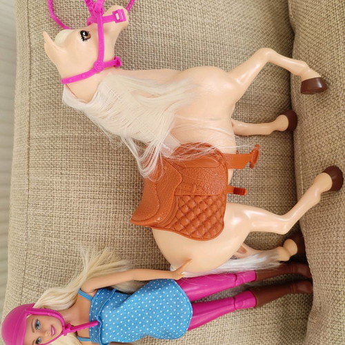 Barbie doll and horse new in excellent condition