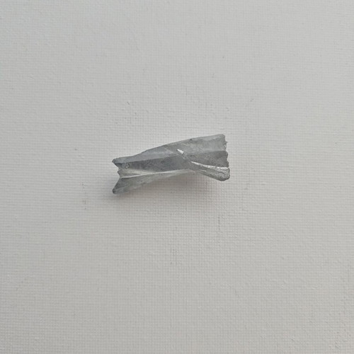 Decorative crystal natural stone in blue shade like new