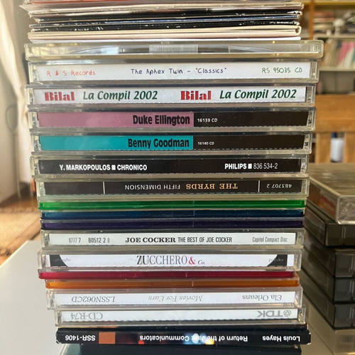 CDs used, various music genres, sold together
