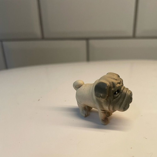 Mini bull dog figure used
