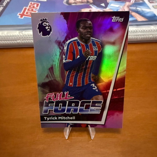 Topps Premier League 2026 Full Force cards, lot of 6, new