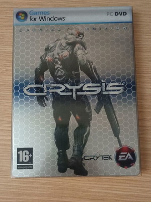 Crysis Special Edition PC DVD like new, collectible edition with bonus features