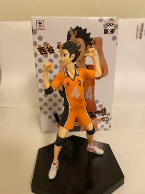 Banpresto Haikyuu!! Nishinoya Yuu DXF figure like new, PVC 14cm