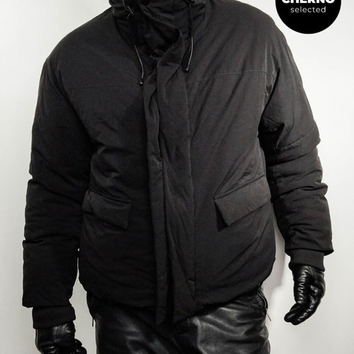 Zara Water Repellent 4-Way Stretch Puffer Jacket like new, size L•XL, black