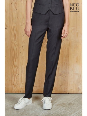 Gabin women suit pants new, size 44, gray, NeoBlu