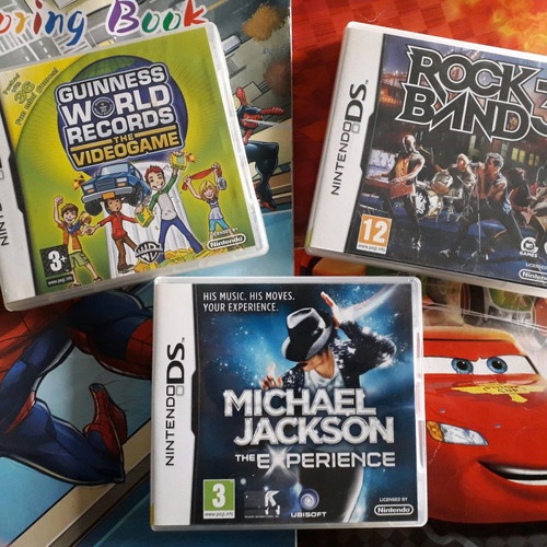 Nintendo DS boxed games pack used with 3 titles