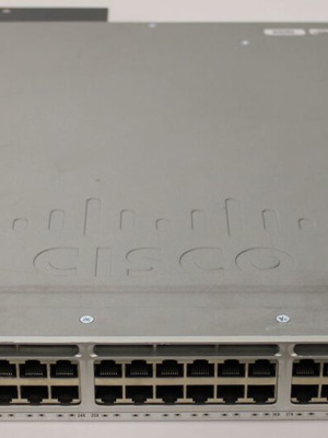 Cisco WS-C3850-48U-S V05 Switch renewed with 48 PoE+ ports and 4 SFP uplinks