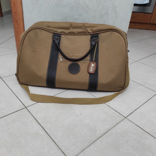 Starflight vintage travel bag made of genuine leather like new