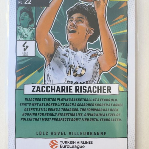 Zaccharie Risacher Net Marvels Panini Donruss 2034/25 like new