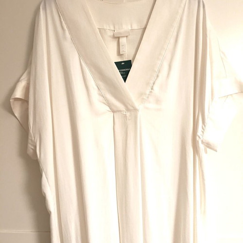 H&M white caftan