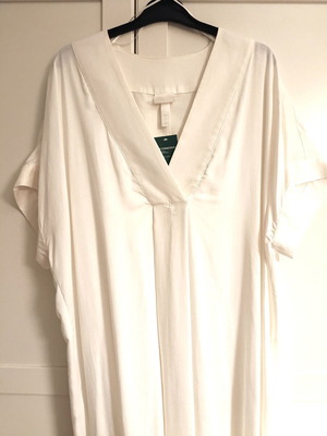 H&M white caftan