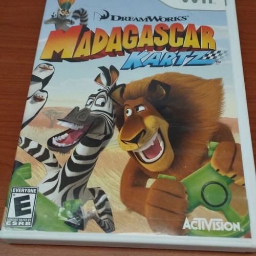 Madagascar Kartz Nintendo Wii racing game like new
