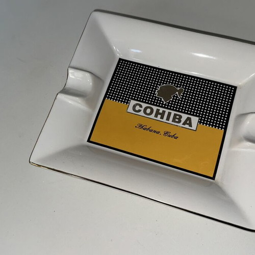Ceramic Cohiba Cigar Ashtray like new