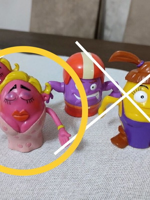 Πασχαλινή φιγούρα Goody's μεταχειρισμένη, ροζ