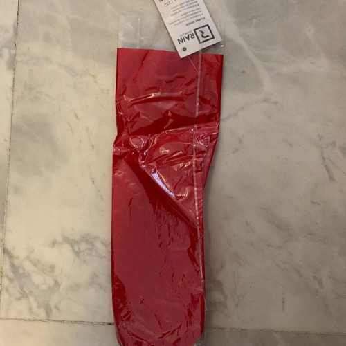 Red umbrella cover new with original tag