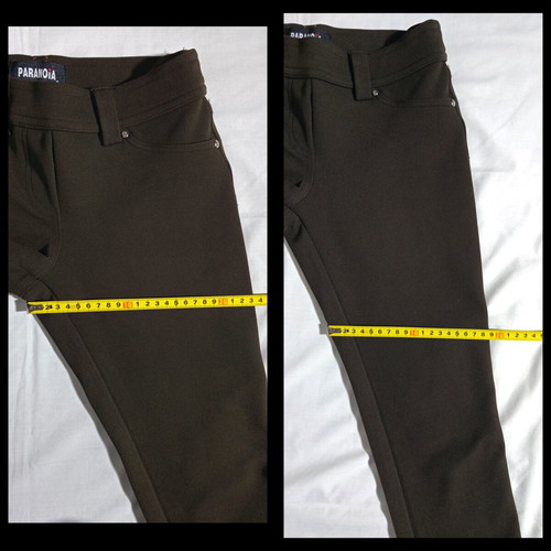 Paranoia sexy brown leggings-pants new, size S