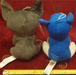 Two plush dogs new