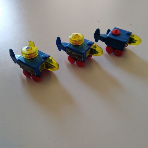 Kinder Space Vehicles 90s Vintage Like New