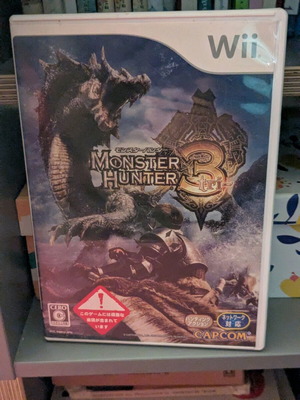 Monster Hunter Tri Nintendo Wii употребяван, японско издание