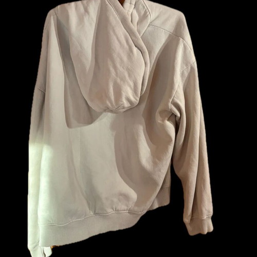 Bershka zip-up sweatshirt beige size M like new