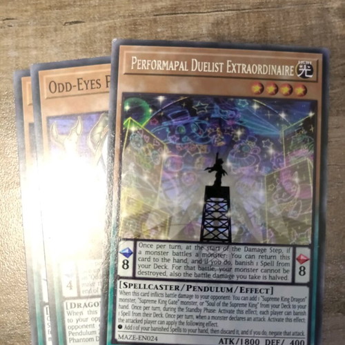 Yu-Gi-Oh Performapal Duelist Extraordinaire card like new