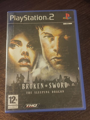 Broken Sword The Sleeping Dragon PS2 παιχνίδι μεταχειρισμένο