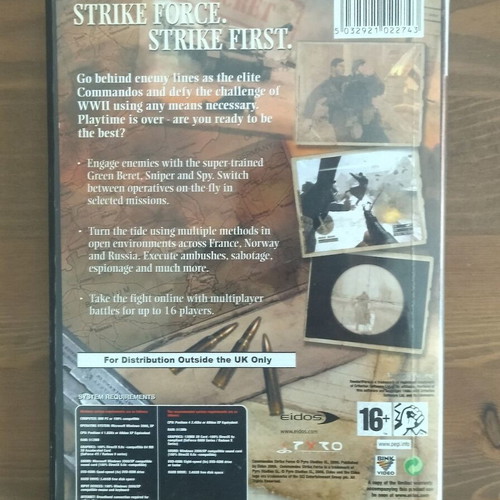 Commandos Strike Force PC used