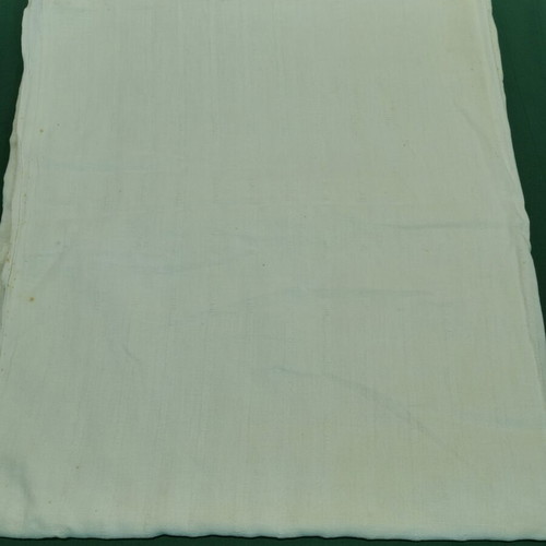 Woven bed sheet used, 1950s era, size 230×180 cm