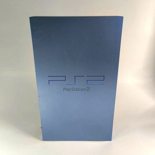 Sony PlayStation 2 Aqua Blue SCPH-50004 PAL console used, collectible edition