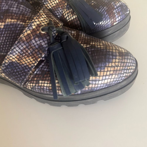 Pargiana leather shoes like new, size 39, purple