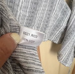 Crop top ckontova like new, gray, one size