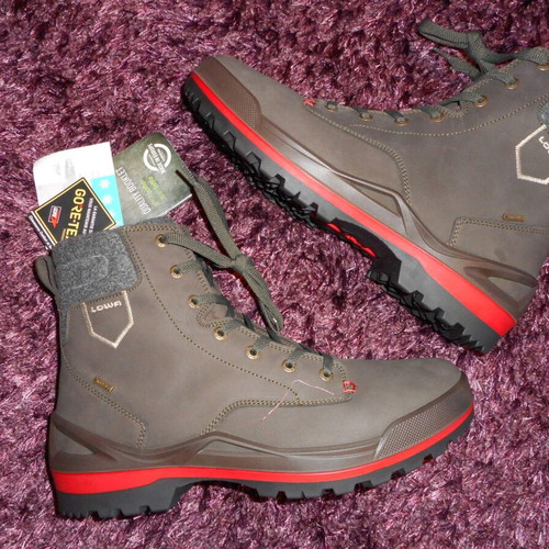 Lowa Oslo GTX Mid new brown casual shoes size 47
