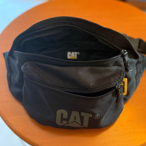 CAT waist bag like new, black