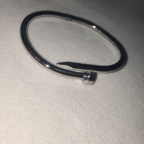 Cartier silver nail bracelet new