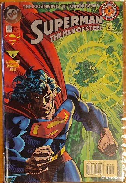  DC COMICS xenoglossa SUPERMAN: MAN OF STEEL (1991)