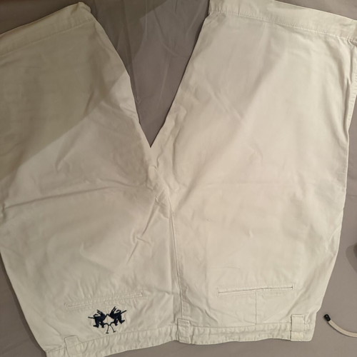 La Martina bermuda shorts, white, XL