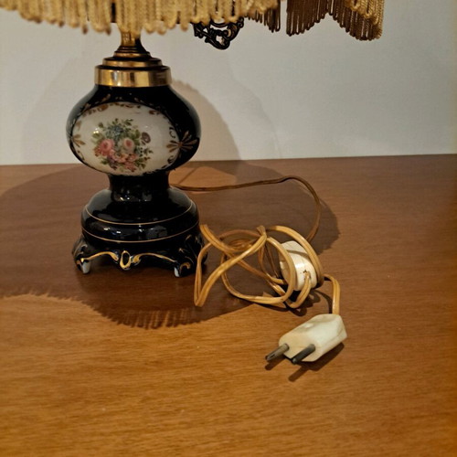 Λάμπα πορσελάνη Limoges μεταχειρισμένη vintage