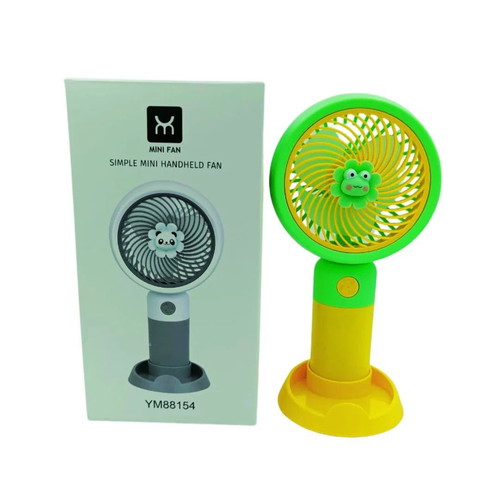 Mini fan YM88155 new with USB charging and stand