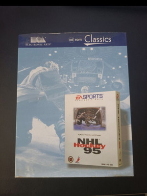 NHL Hockey 95 Big Box used, PC box only